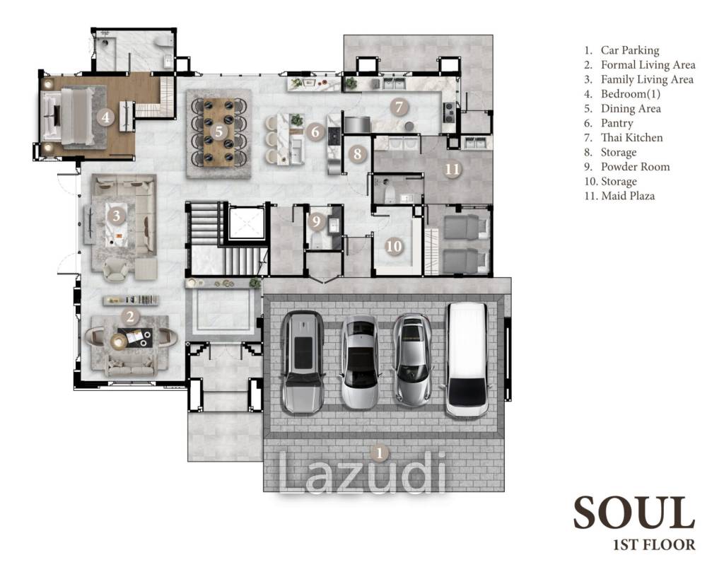 Ultra Luxury 5-Bed Home in Bang Kaeo Samut Prakan