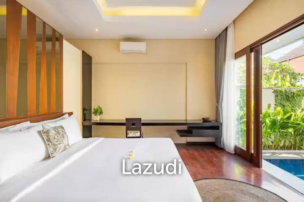 This stunning Freehold Villa 100m from the beach in Canggu