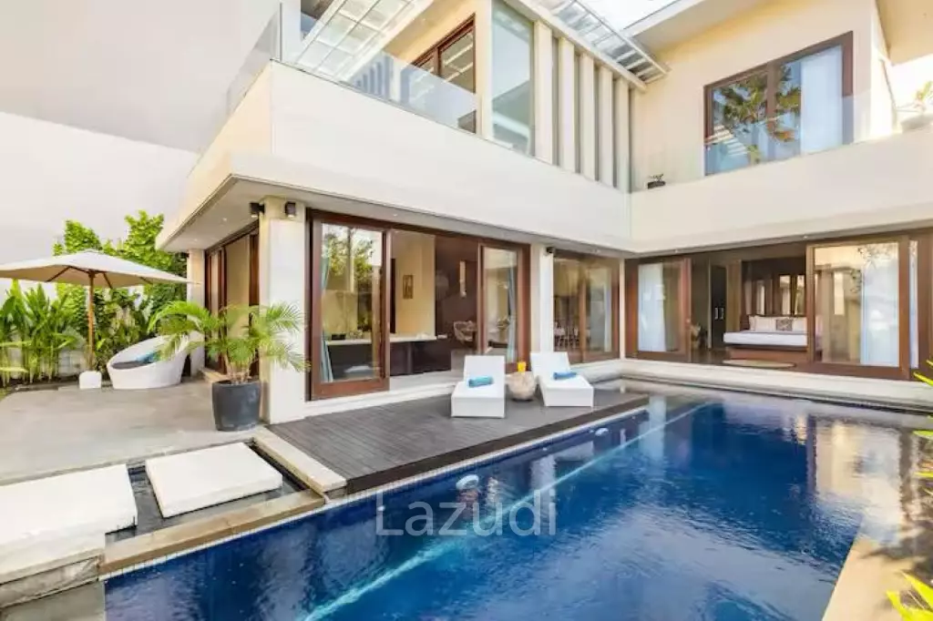 This stunning Freehold Villa 100m from the beach in Canggu