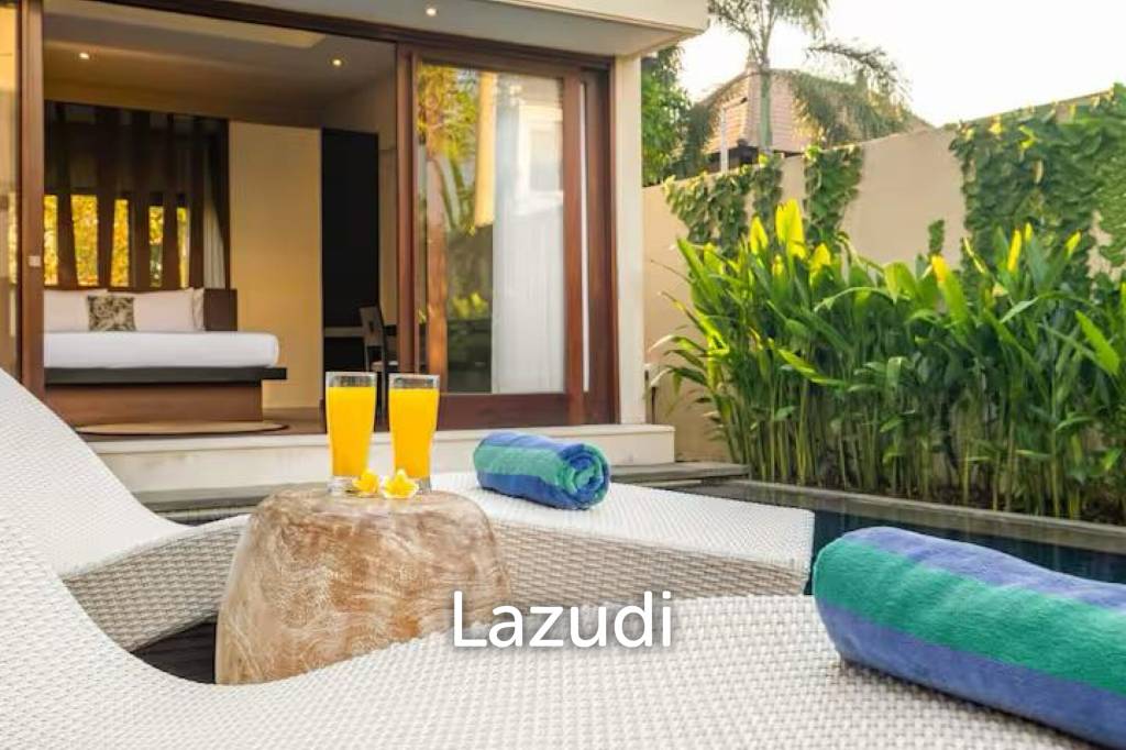 This stunning Freehold Villa 100m from the beach in Canggu