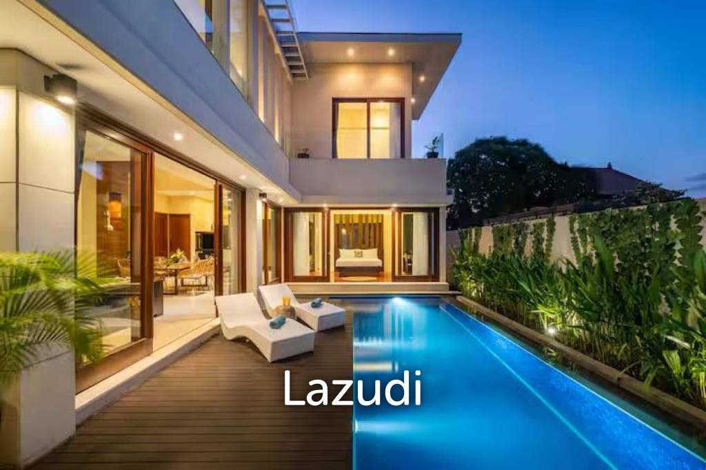 This stunning Freehold Villa 100m from the beach in Canggu