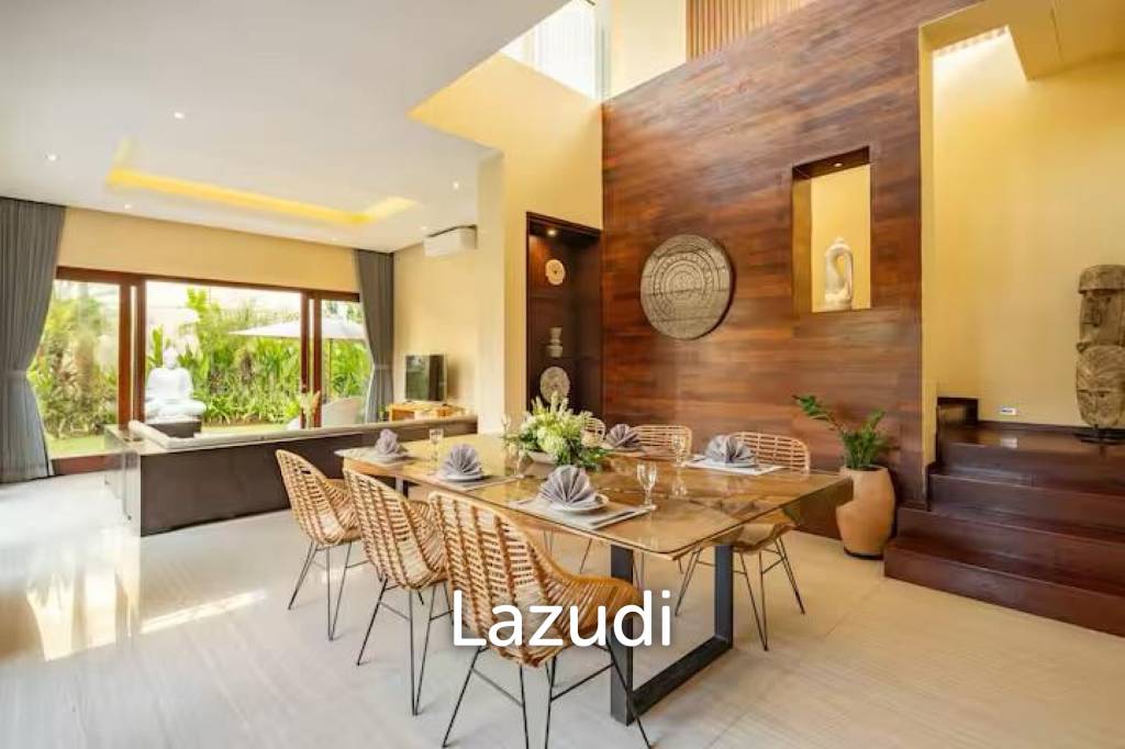 High end Freehold villa 100m2 from Batu Bolong beach