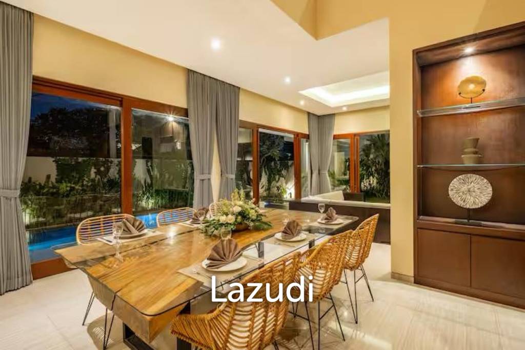 High end Freehold villa 100m2 from Batu Bolong beach