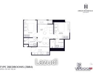 2 Bed 50.40 SQ.M. at Origin Residences Sukhumvit