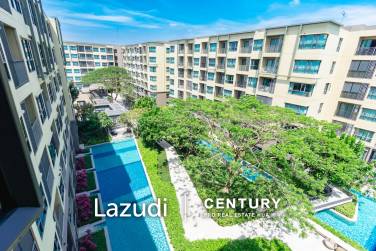 RAIN CONDO : 2 Bed condo with Pool View