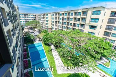 RAIN CONDO : 2 Bed condo with Pool View