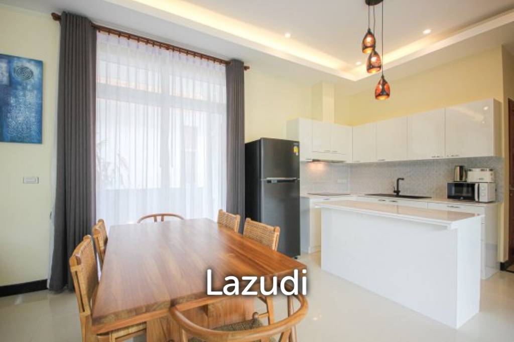 Black Lotus : Stunning Renovated 4-Bed Pool Villa On Large Plot