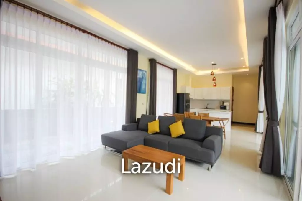 Black Lotus : Stunning Renovated 4-Bed Pool Villa On Large Plot
