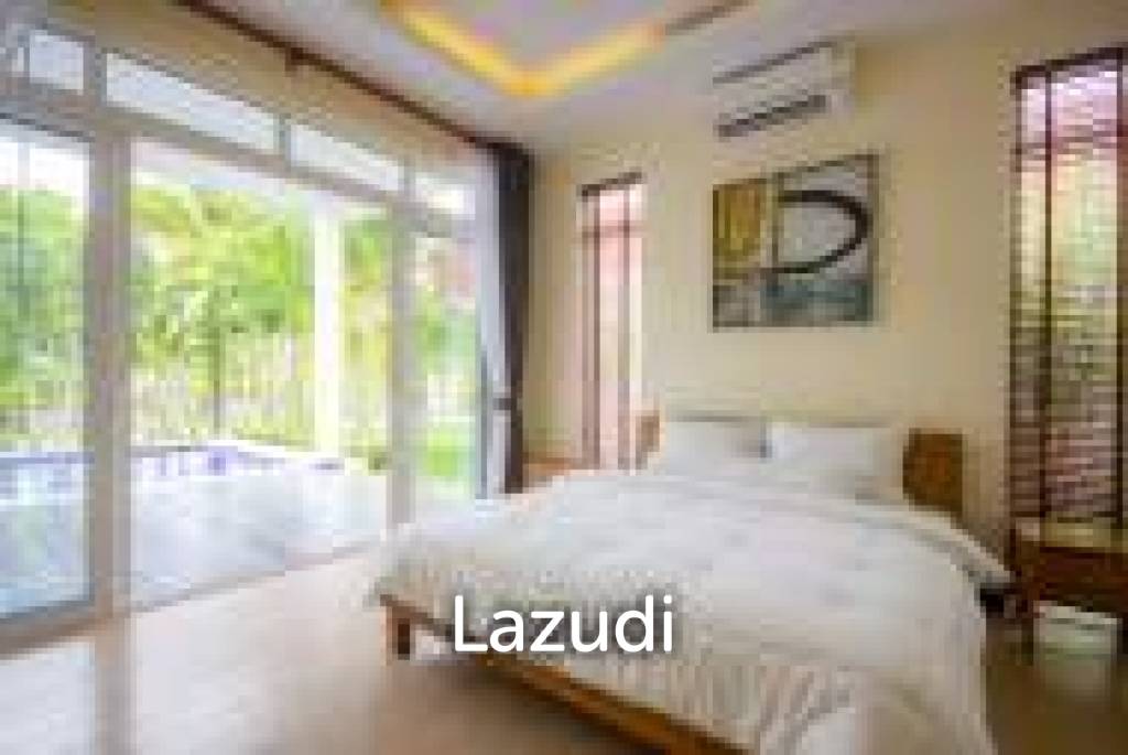 Black Lotus : Stunning Renovated 4-Bed Pool Villa On Large Plot