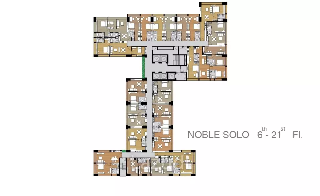2 Bedroom 2 Bathroom 84 SQ.M Noble Solo