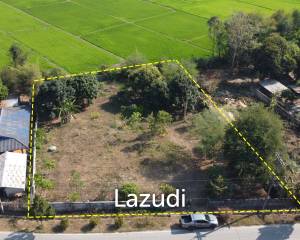 1 Rai Land for Sale With Mountain View in Wiang Chai