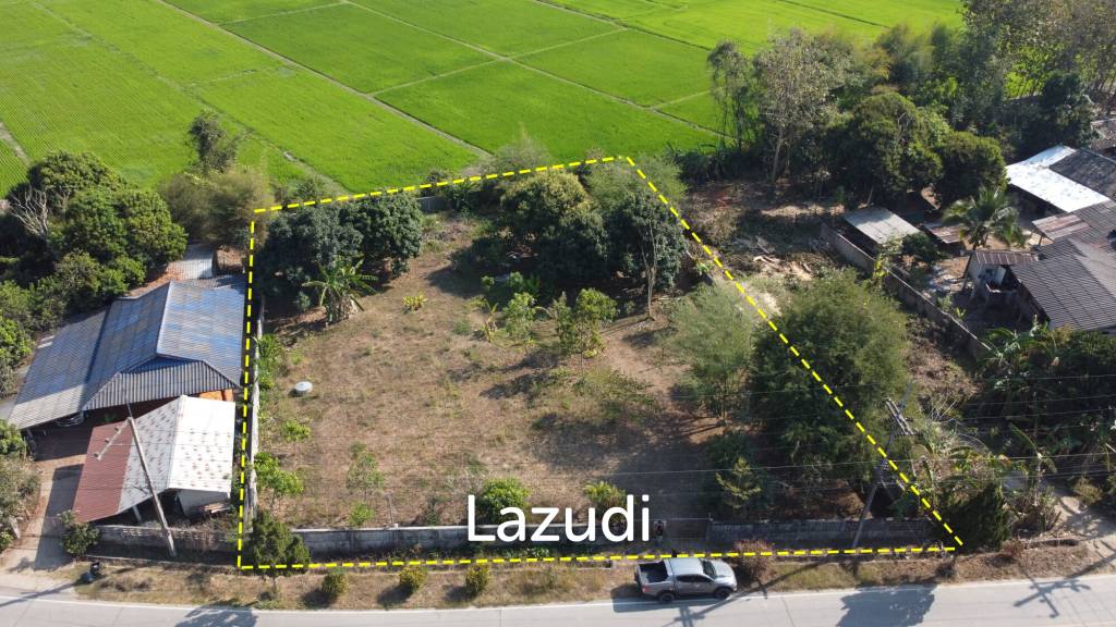 1 Rai Land for Sale With Mountain View in Wiang Chai