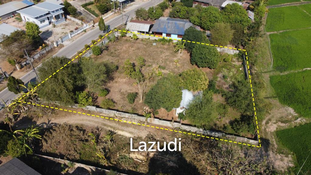 1 Rai Land for Sale With Mountain View in Wiang Chai