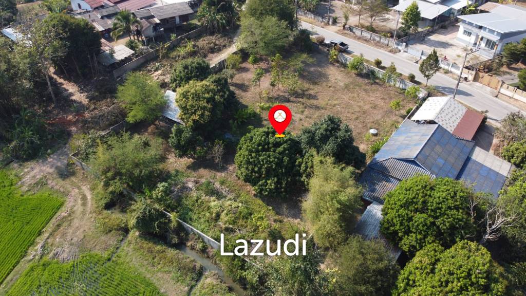 1 Rai Land for Sale With Mountain View in Wiang Chai