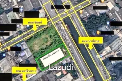 Ultra Luxury Prime Land for Sale in Yan Nawa Bangkok