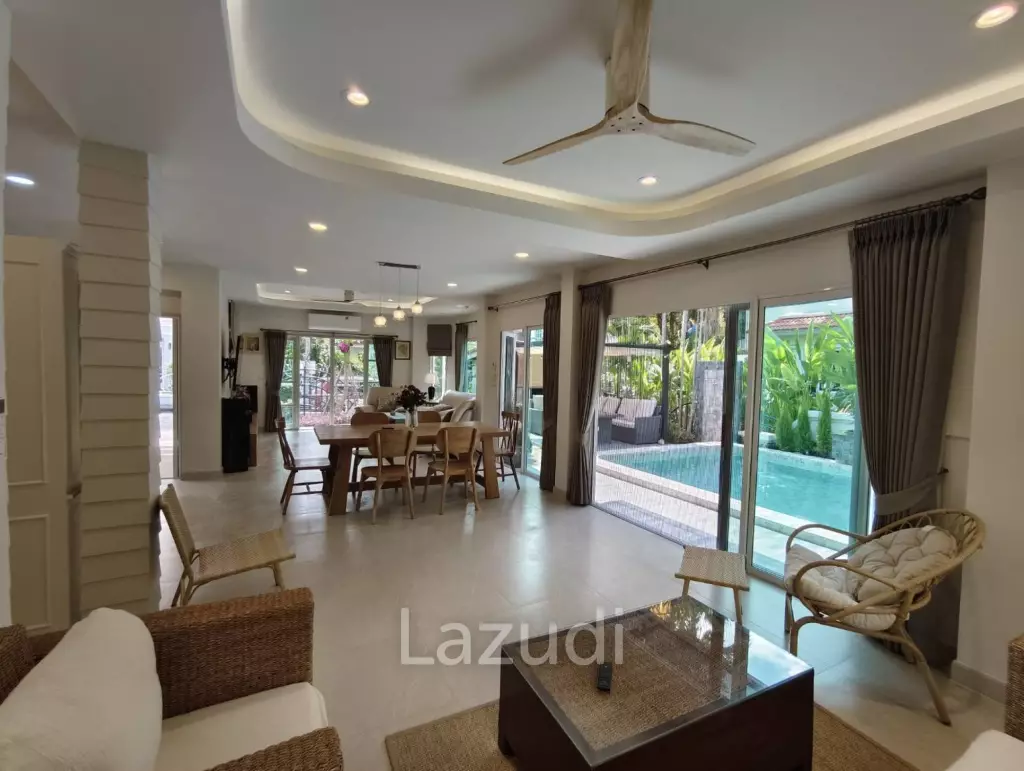 Beautiful 4 bed 3 bath poolvilla near international School in Hangdong Chiang Mai for rent