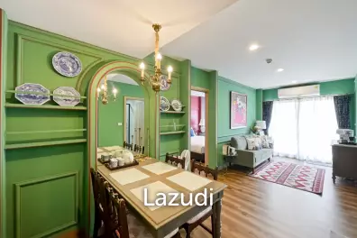 คอนโด 2 ห้องนอน ในโครงการ La Habana Hua Hin พร้อมเฟอร์นิเจอร์ ใกล้ทะเล