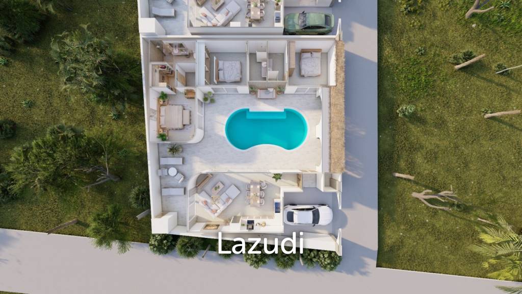 Elegant 3-Bedroom Villa in Lamai – Palmelia Residence