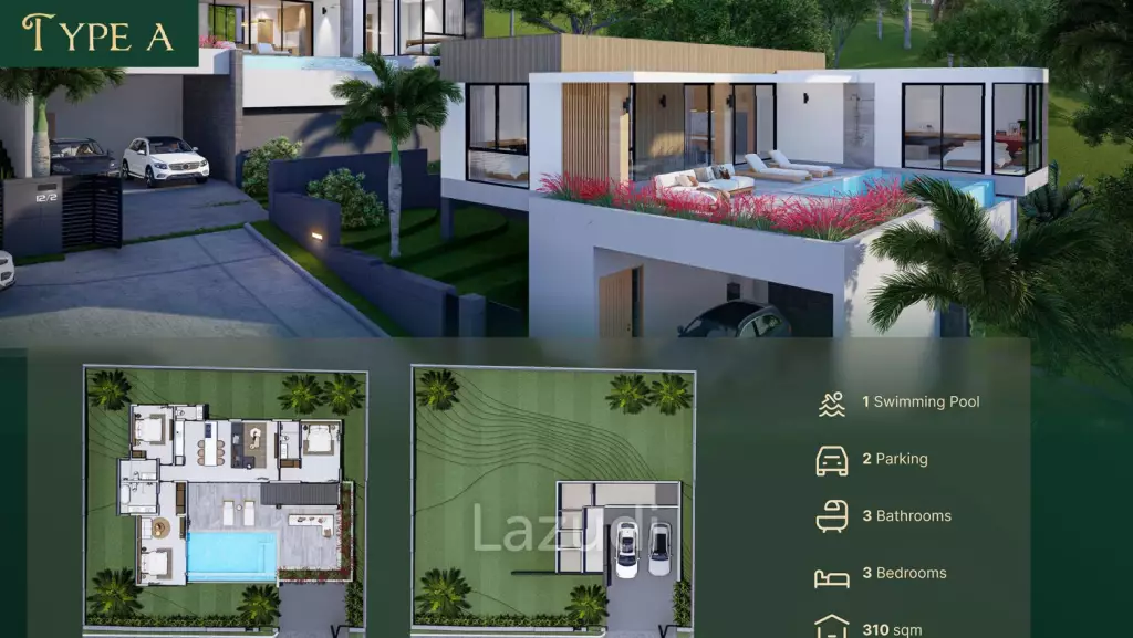 [Off-Plan] Beautiful 3BR Villa, Bo Phut