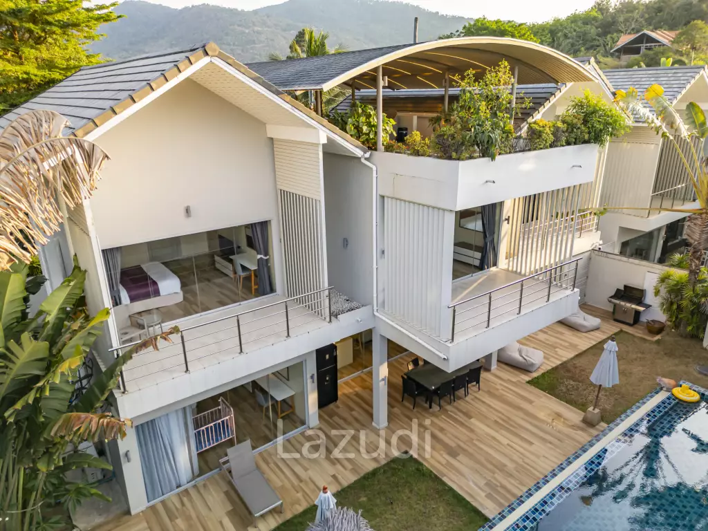 Beautiful 5-Beds Villa near Ban Tai Beach