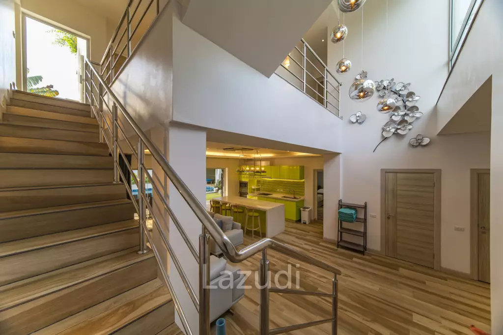 Beautiful 5-Beds Villa near Ban Tai Beach