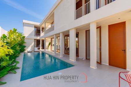 325 sqm modern pool villa in Thap Tai Hua Hin – new 2 storey home