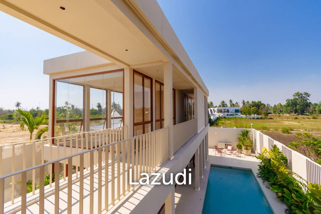 325 sqm modern pool villa in Thap Tai Hua Hin – new 2 storey home