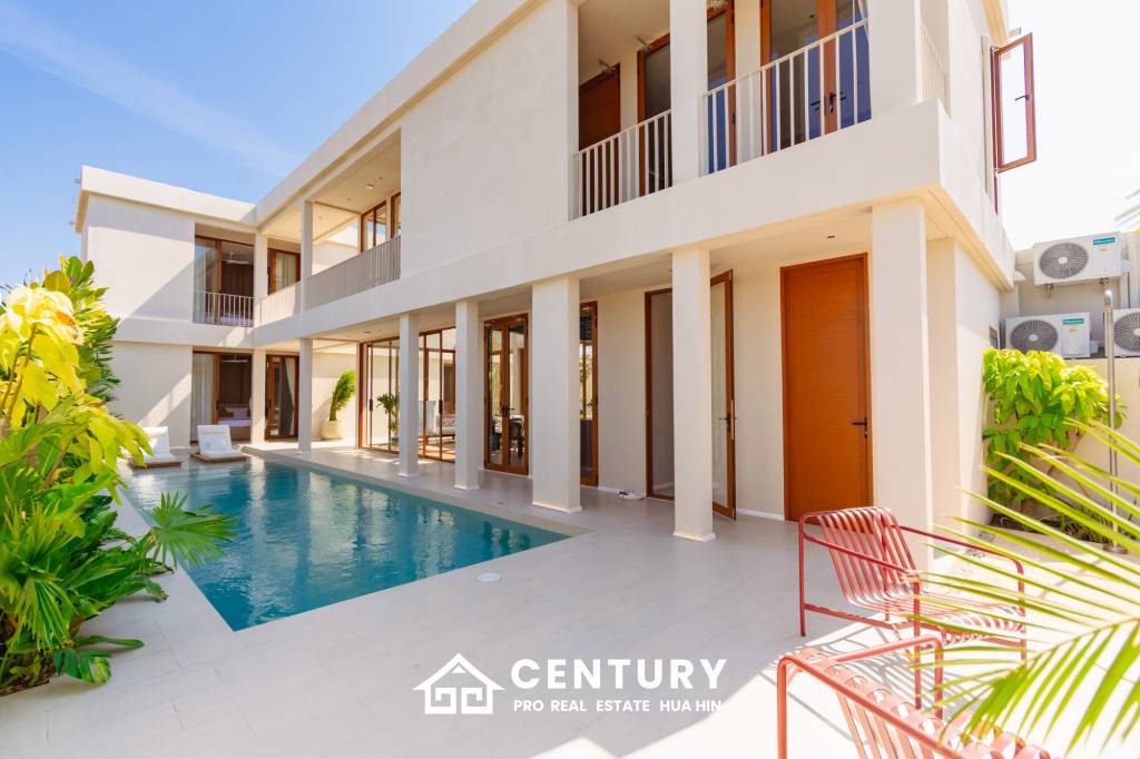 325 sqm modern pool villa in Thap Tai Hua Hin – new 2 storey home