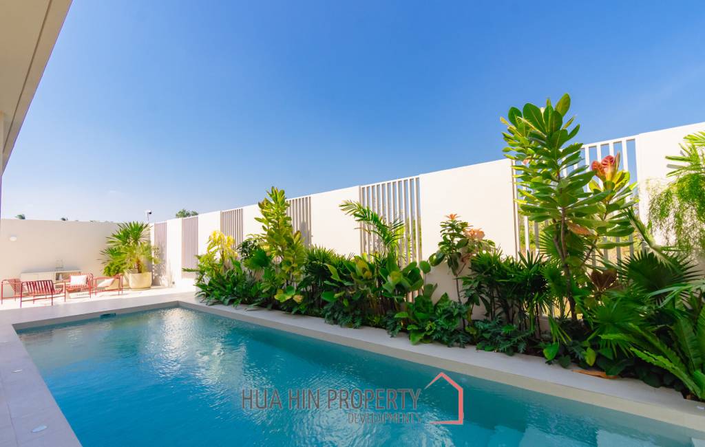 325 sqm modern pool villa in Thap Tai Hua Hin – new 2 storey home