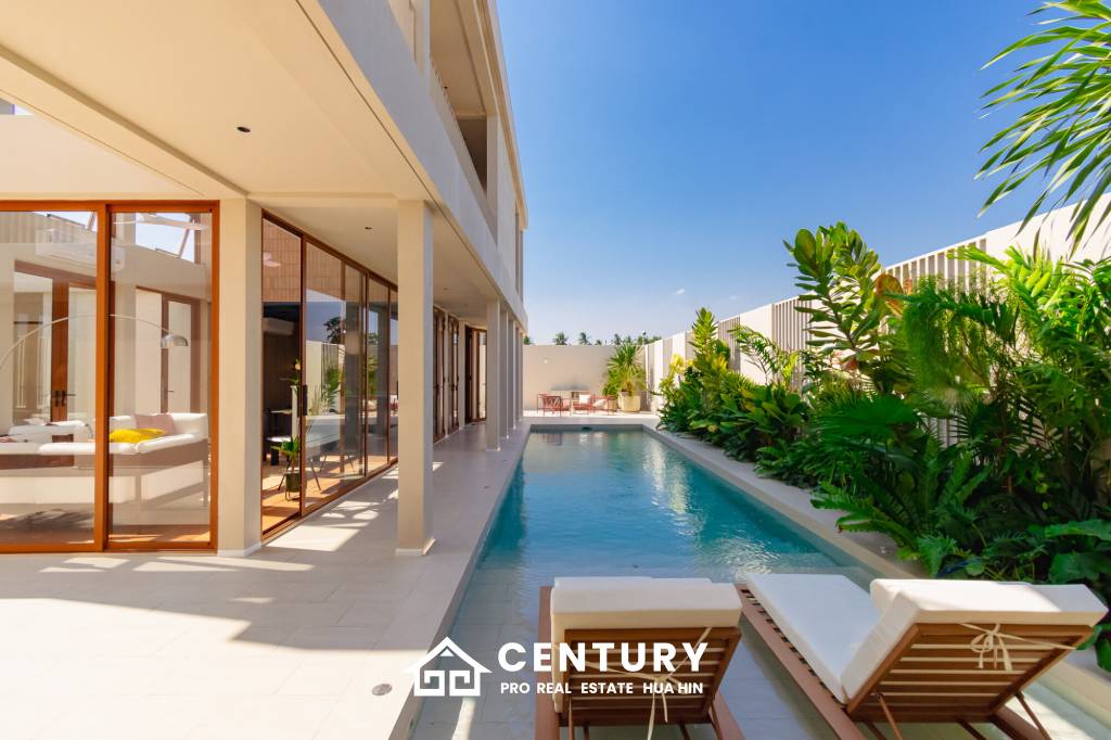 325 sqm modern pool villa in Thap Tai Hua Hin – new 2 storey home