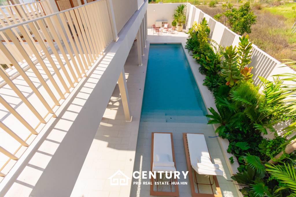325 sqm modern pool villa in Thap Tai Hua Hin – new 2 storey home