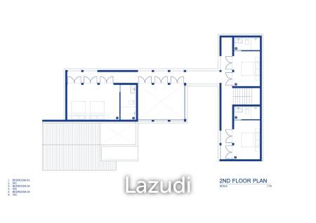 325 sqm modern pool villa in Thap Tai Hua Hin – new 2 storey home