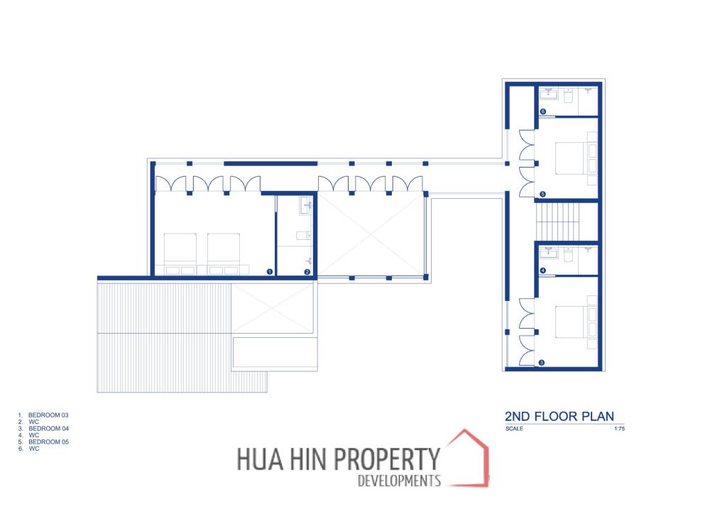 325 sqm modern pool villa in Thap Tai Hua Hin – new 2 storey home