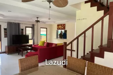 TROPICAL OCEAN VIEW : 3 bed 2 storey villa