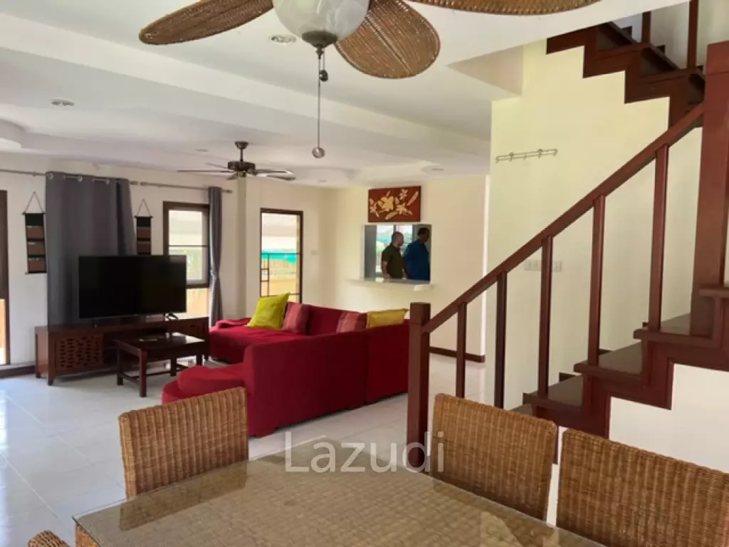 TROPICAL OCEAN VIEW : 3 bed 2 storey villa