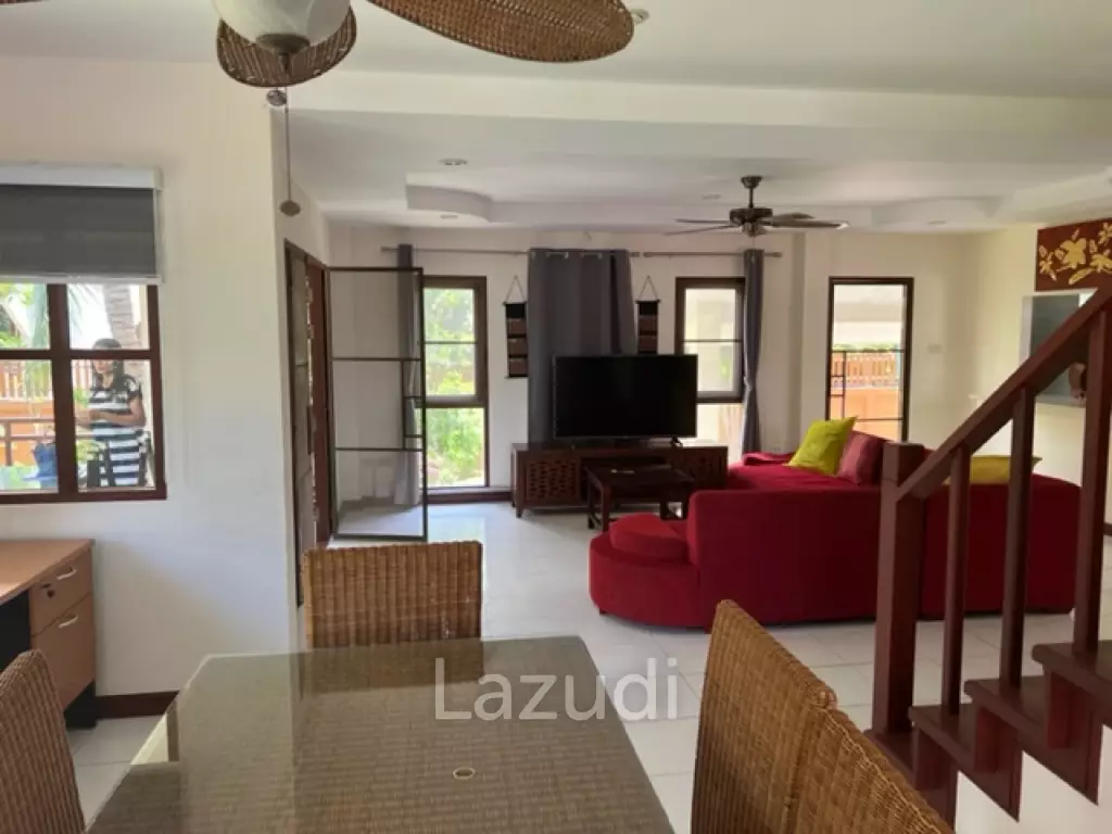 TROPICAL OCEAN VIEW : 3 bed 2 storey villa