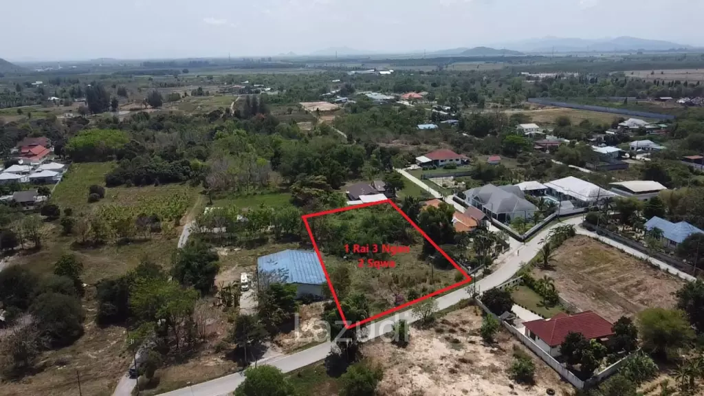 Affordable Freehold Land 1 Rai 3 Ngan 2 Sqwa in Hin Lek Fai Hua Hin