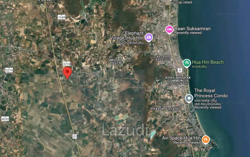 Affordable Freehold Land 1 Rai 3 Ngan 2 Sqwa in Hin Lek Fai Hua Hin