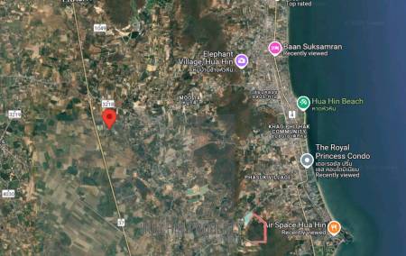 Affordable Freehold Land 1 Rai 3 Ngan 2 Sqwa in Hin Lek Fai Hua Hin
