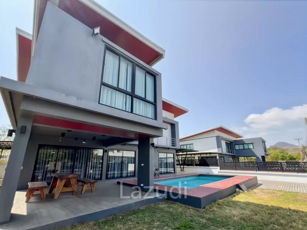 Modern Two Story 4 Bedroom Villa in Khao Takiab Hua Hin - For Sale