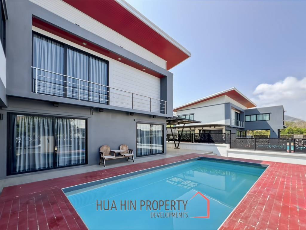 Modern Two Story 4 Bedroom Villa in Khao Takiab Hua Hin - For Sale