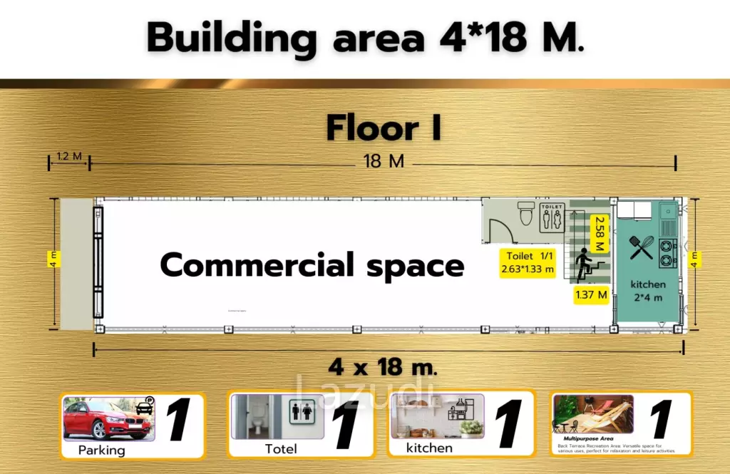 Prime Commercial & Residential Building in Ko Phangan