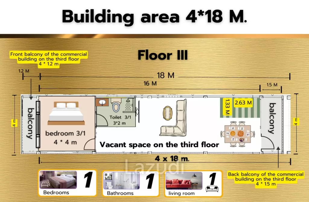 Prime Commercial & Residential Building in Ko Phangan