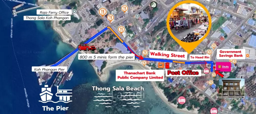 Prime Commercial & Residential Building in Ko Phangan