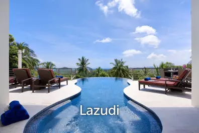 A Luxurious Hillside Retreat with Breathtaking Ocean Views
