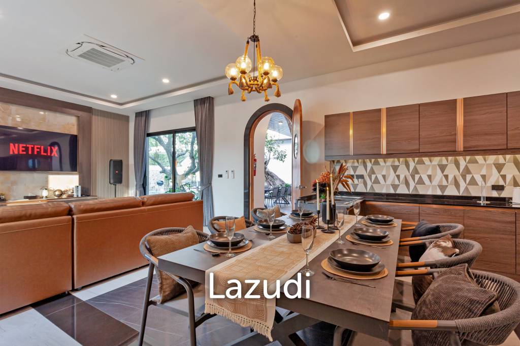 5 Beds 6 Baths 200 SQ.M. Luxury Pool Villa