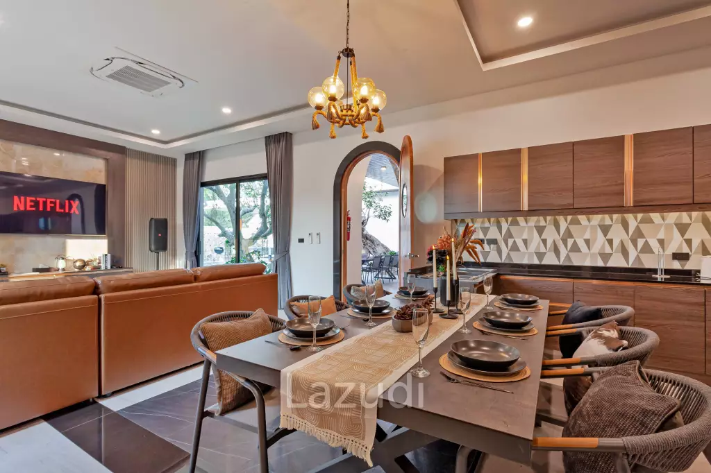 5 Beds 6 Baths 200 SQ.M. Luxury Pool Villa