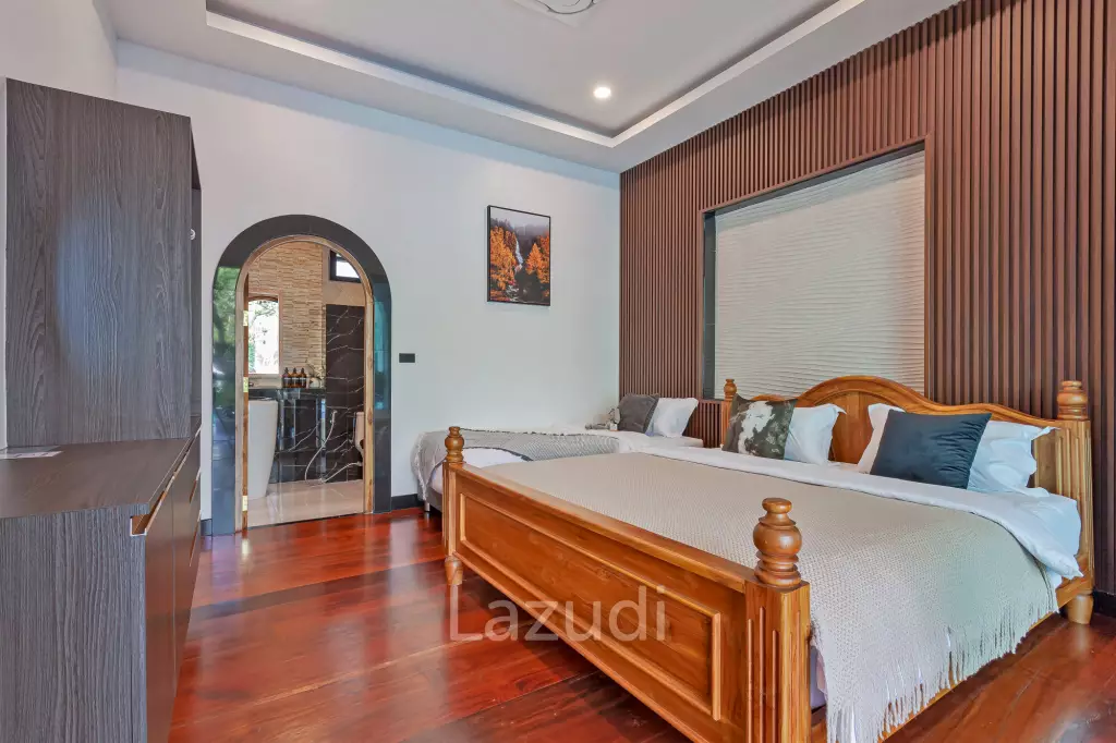 5 Beds 6 Baths 200 SQ.M. Luxury Pool Villa