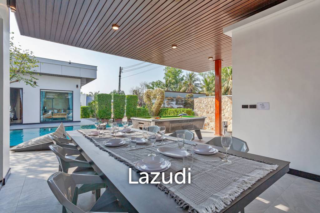 5 Beds 6 Baths 200 SQ.M. Luxury Pool Villa