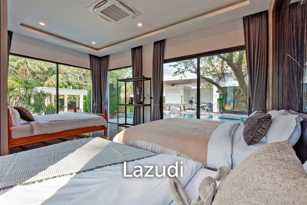 5 Beds 6 Baths 200 SQ.M. Luxury Pool Villa